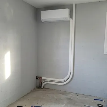 Photo jointe par Alexandre F. à La Garenne-Colombes : Installation de pompe à chaleur air-air